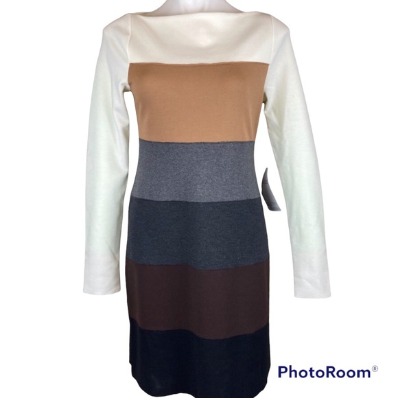 NWT BAILEY 44 Dark Passage Dress Color Black (multicolor) Size L - Picture 1 of 6